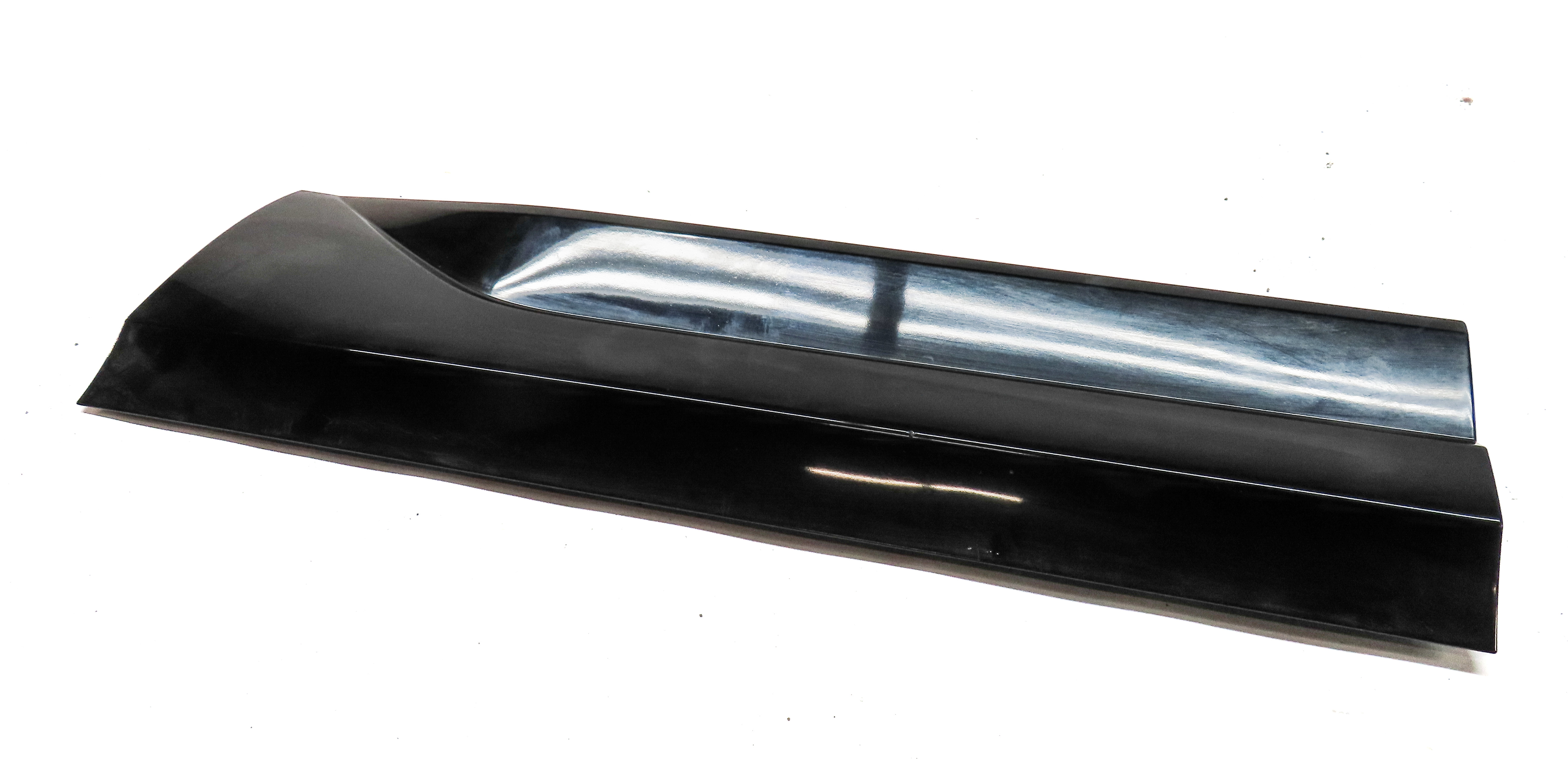 16-18 AUDI Q3 8U REAR LEFT LOWER DOOR TRIM MOULDING (Black) — exact item pictured